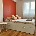 Apartment Appart' Cosy - Loggia & Balcon - Lit Queen Size *