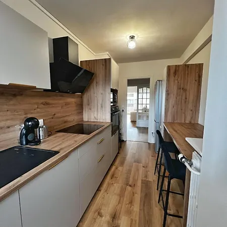 Apartament Appart' Cosy - Loggia & Balcon - Lit Queen Size