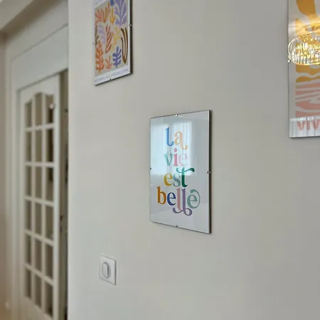 Appart' Cosy - Loggia & Balcon - Lit Queen Size * Aurillac