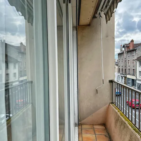 Appart' Cosy - Loggia & Balcon - Lit Queen Size Lejlighed *