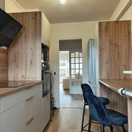 Appartement Appart' Cosy - Loggia & Balcon - Lit Queen Size