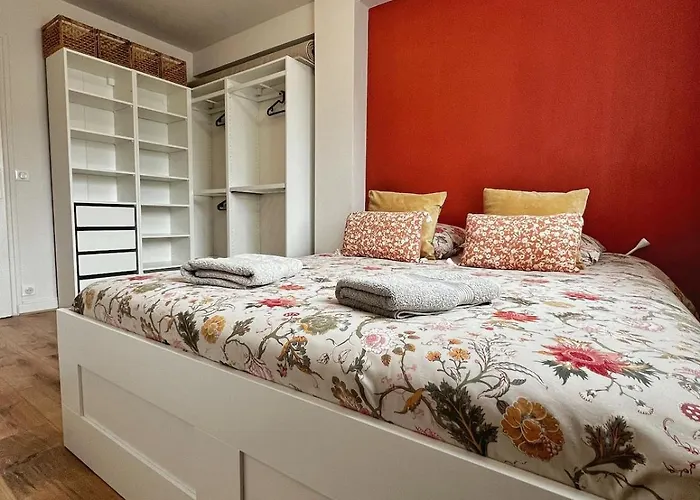 Appartement Appart' Cosy - Loggia & Balcon - Lit Queen Size *