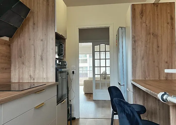 Appartement Appart' Cosy - Loggia & Balcon - Lit Queen Size