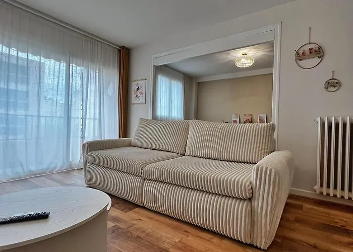 Appart' Cosy - Loggia & Balcon - Lit Queen Size